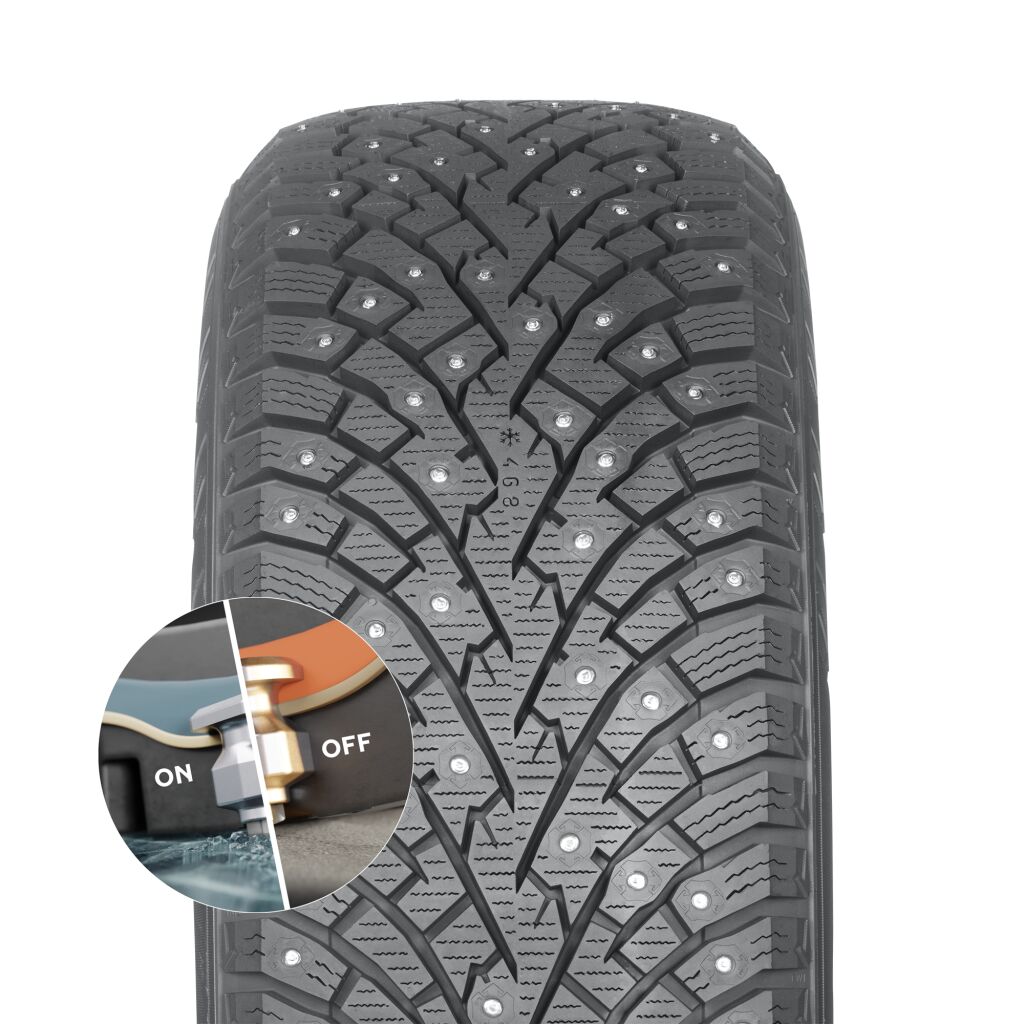 On-Demand Grip -- Nokian Tyres Hakkapeliitta 01 / Nokian Tyres